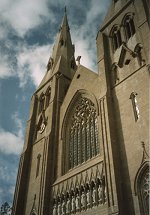 The towers of St. Patrick's cathedral