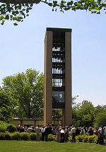 Carillon and tower of La Porte