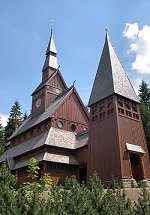 De kerk van Hahnenklee