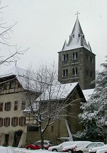 The abbey of Saint-Maurice